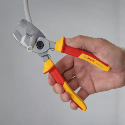 Alicate Corta Cabos Corte Lateral VDE 200mm Bosch Profissional